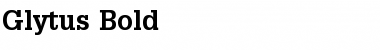 Download Glytus Bold Font Title Preview