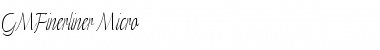 Download GMFinerliner Micro Font Title Preview