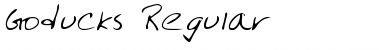 Download Goducks Regular Font Title Preview