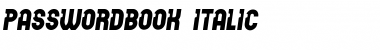 Download Password Book Italic Font Title Preview