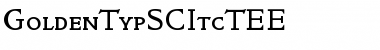 Download GoldenTypSCItcTEE Regular Font Title Preview
