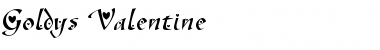 Download Goldy's Valentine Regular Font Title Preview