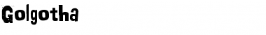 Download Golgotha Regular Font Title Preview