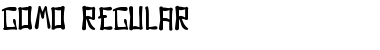 Download Gomo Regular Font Title Preview