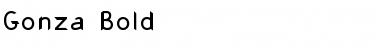 Download Gonza Bold Font Title Preview