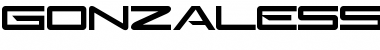 Download GonzalesSans Regular Font Title Preview