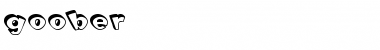 Download Goober Regular Font Title Preview