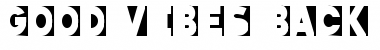 Download Good Vibes Backbeat Regular Font Title Preview