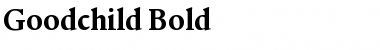 Download Goodchild Bold Font