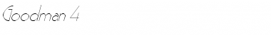 Download Goodman 4 Italic Font Title Preview