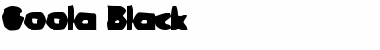 Download Goola Black Font Title Preview