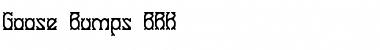 Download Goose Bumps BRK Normal Font Title Preview