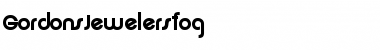 Download GordonsJewelers.fog fog Font Title Preview