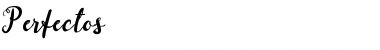 Download Perfectos Regular Font Title Preview