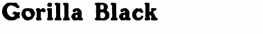 Download Gorilla Regular Font Title Preview