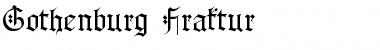 Download Gothenburg Fraktur Regular Font Title Preview