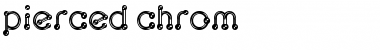 Download pierced Regular Font Title Preview