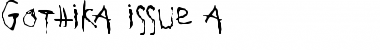 Download Gothika Regular Font Title Preview