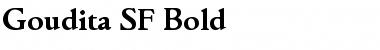 Download Goudita SF Bold Font Title Preview