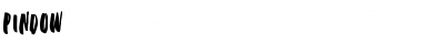 Download PINDOW Regular Font Title Preview