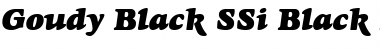 Download Goudy Black SSi Black Italic Font Title Preview