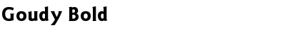 Download Goudy Bold Font Title Preview