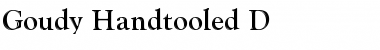 Download Goudy Handtooled D Regular Font Title Preview