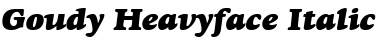 Download Goudy Heavyface Italic Font