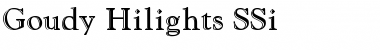 Download Goudy Hilights SSi Regular Font Title Preview