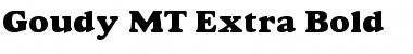 Download Goudy MT Extra Bold Regular Font Title Preview