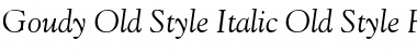 Download Goudy SC Italic Font Title Preview