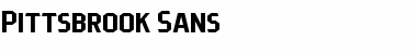 Download Pittsbrook Sans Regular Font Title Preview
