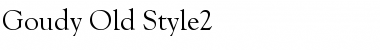 Download Goudy Old Style2 Regular Font Title Preview