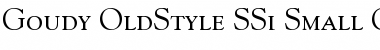 Download Goudy OldStyle SSi Small Caps Font Title Preview