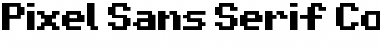 Download Pixel Sans Serif Condensed Regular Font Title Preview