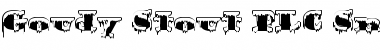 Download Goudy Stout PLC 'SnowBound' Regular Font Title Preview