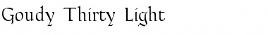Download Goudy Thirty Regular Font Title Preview