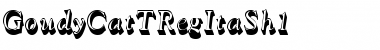 Download GoudyCatTRegItaSh1 Regular Font Title Preview