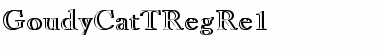 Download GoudyCatTRegRe1 Regular Font Title Preview