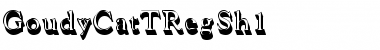 Download GoudyCatTRegSh1 Regular Font Title Preview
