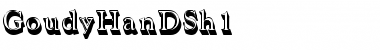 Download GoudyHanDSh1 Regular Font Title Preview
