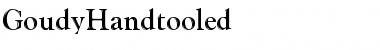 Download GoudyHandtooled Regular Font Title Preview