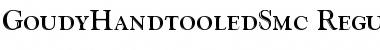 Download GoudyHandtooledSmc Regular Font Title Preview