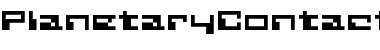 Download PlanetaryContact Medium Font Title Preview
