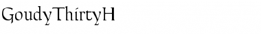 Download GoudyThirtyH Regular Font Title Preview