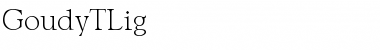 Download GoudyTLig Regular Font Title Preview