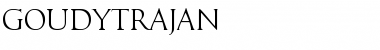 Download GoudyTrajan Regular Font Title Preview