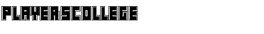 Download Players College Regular Font Title Preview