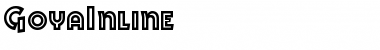 Download GoyaInline Regular Font Title Preview