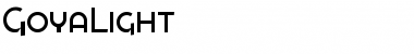 Download GoyaLight Regular Font Title Preview
